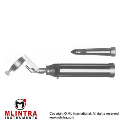 Blond Proctoscope Complete With Conventional Illumination and Tube Ref:- SI-440-01 Stainless Steel,